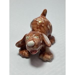 Hand Painted & Made In 2020 Cute Dog Figurine